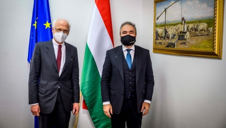 Németország budapesti nagykövetével egyeztetett a magyar agrárminiszter