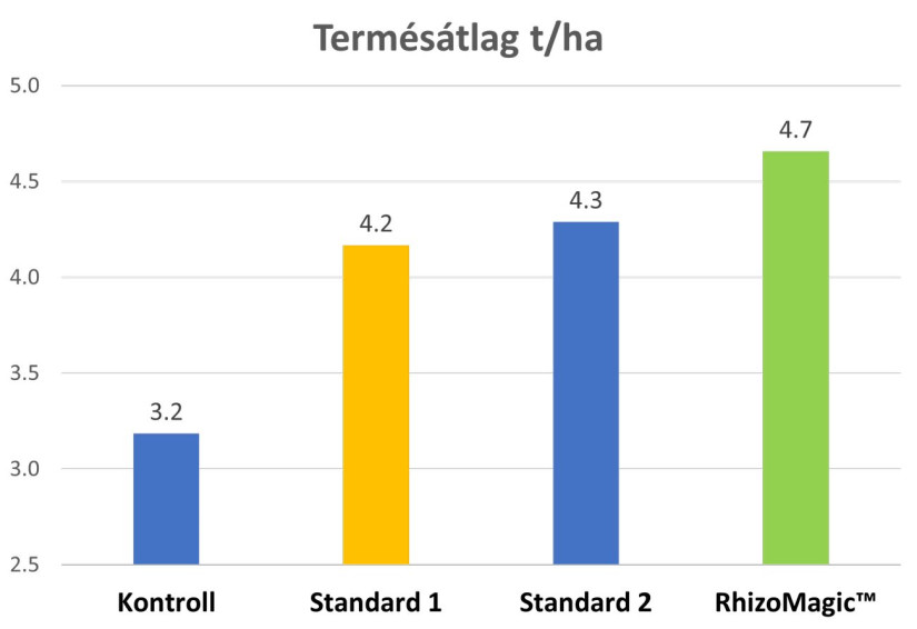 Őszi búza növénykondicionálás összehasonlító vizsgálat (Kompolt, 2022)