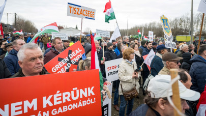 Óriási tüntetés Magyarországon: több mint ezer gazda vonult az utcára
