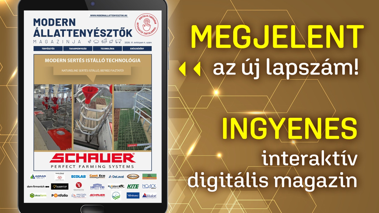 Megjelent és ingyenesen elérhető a Modern Állattenyésztők Magazinja